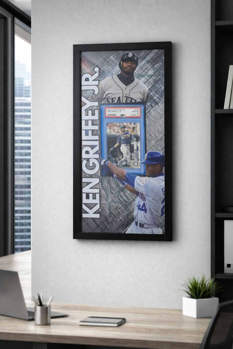 Custom Framed Graded Sports Card (Deposit)